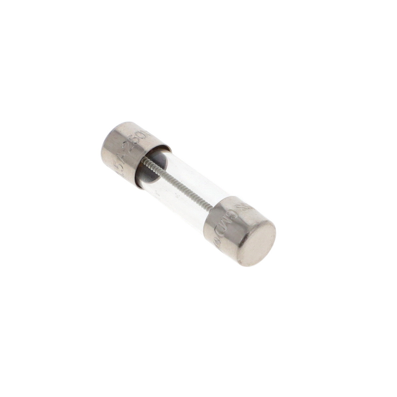 BK1/GMD-1.5-R Glass cartridge fuse rated 1.5A at 250VAC with slow blow response. 5x20mm package requires holder.