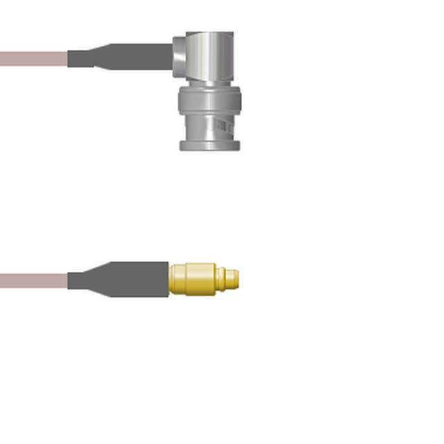 Q-0D01Q0005048i CBL ASSY BNC-MMCX PLUG RG316 4'