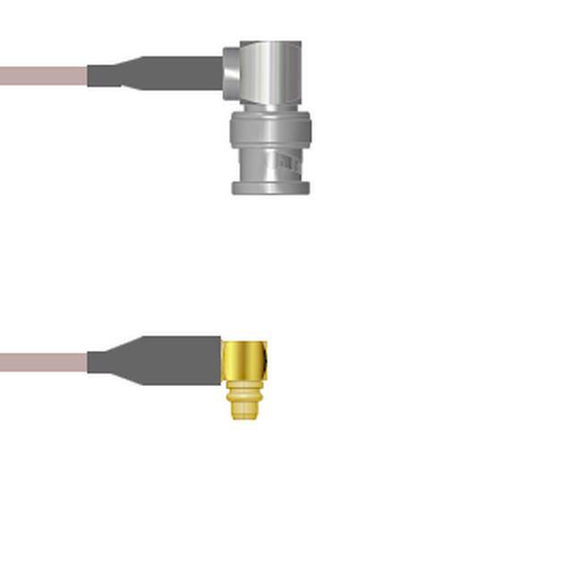 Q-0D01N0005003i CBL ASSY BNC-MMCX PLUG RG316 3"
