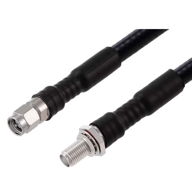 PE3C7866-48 CBL SMA(M)-SMA(F)BLKHD SLFEX 48"