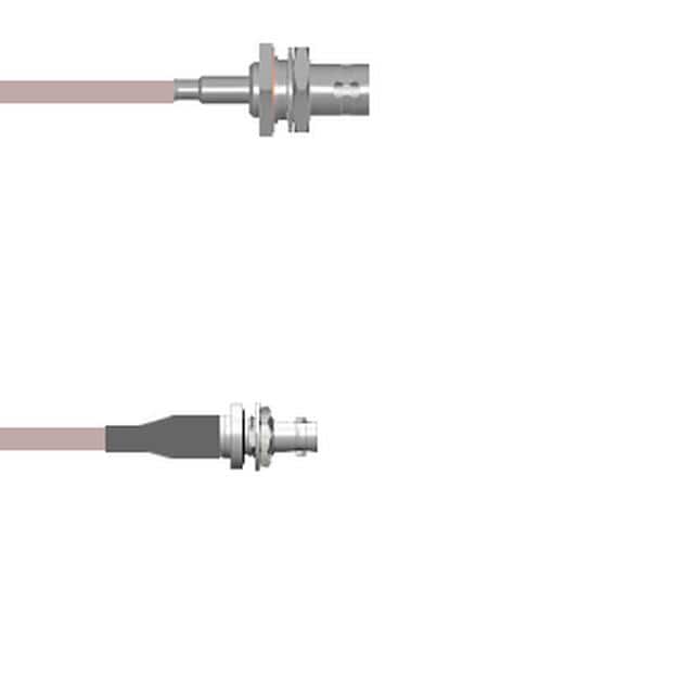 Q-0400P00050.5M CB ASY BNC-HD-BNC J RG316 19.69"