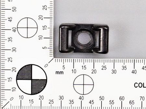151-24850 The HellermannTyton 151-24850 is a KR8G5 screw fixing mount designed for use with KR-Ties. It offers screw or rivet mounting options and is made from heat-stabilized Polyamide 6.6.