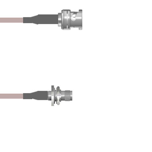 Q-0K04H000R.25M CBL ASSY BNC-TNC RG316 DB 9.843"