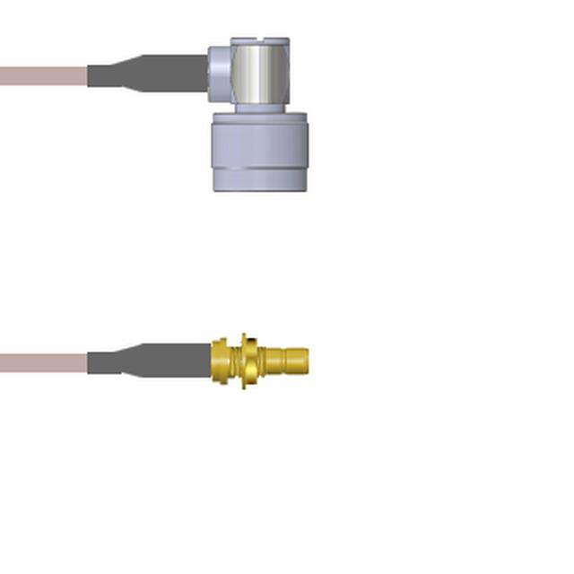 Q-2C03M0005003i CBL ASY SMB-N JK TO PLG RG316 3"