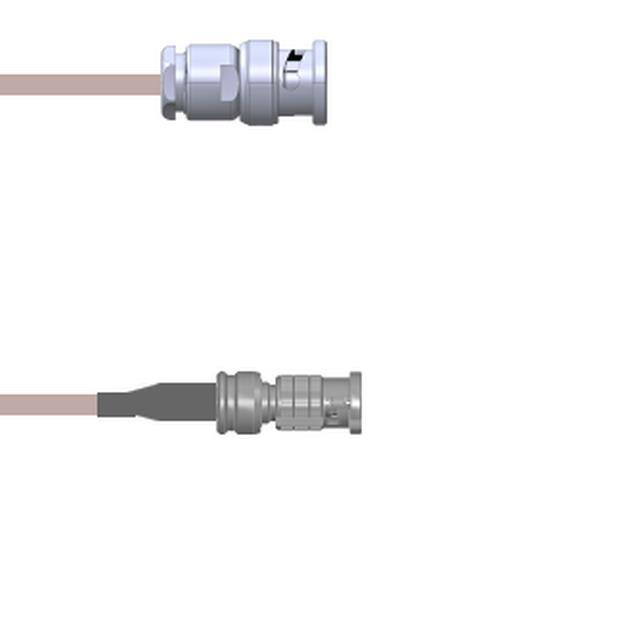 Q-0J05H0005012i CBL ASSY BNC-HD-BNC PL RG316 12"