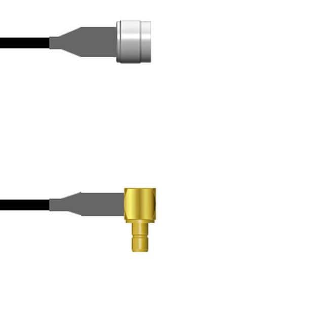 Q-2I03I0003003i CBL ASY SMB-N JK TO PLG RG174 3"