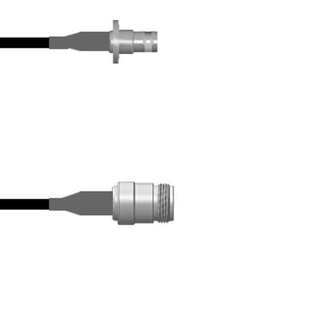Q-0801W0008072i CBL ASSY BNC-N-TYPE JACK RG58 6'