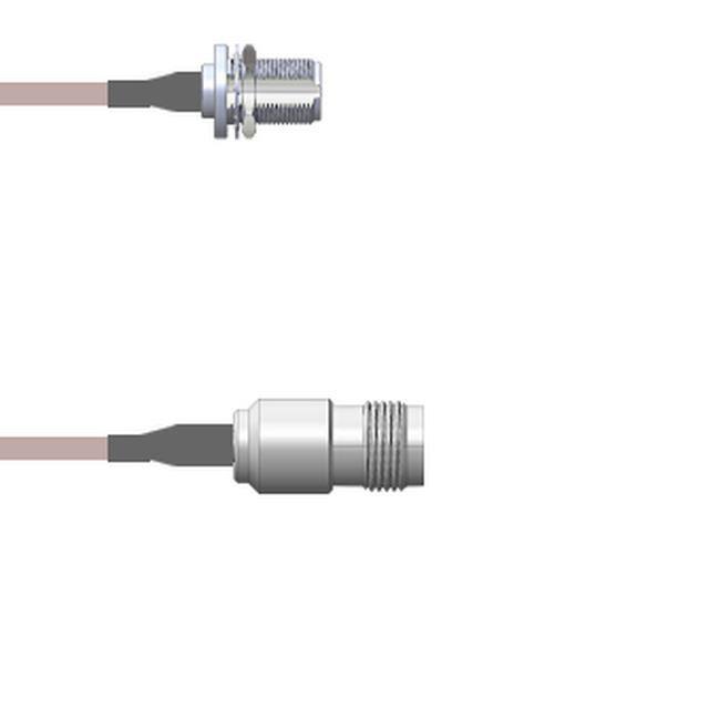 Q-1Z04B0001012i CBL ASSY N TO TNC JACK RG178 12"