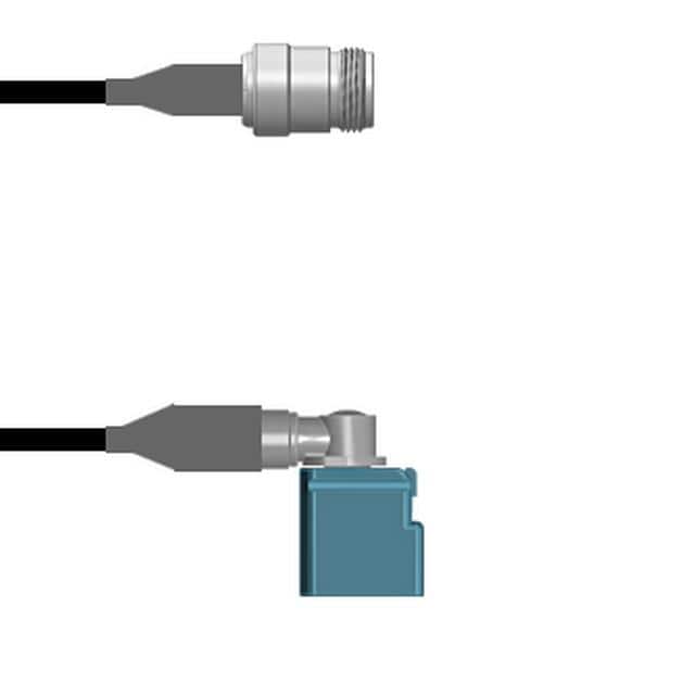 Q-1W05D00082.5M CBL ASSY N-FAKRA JACK RG58 2.5M