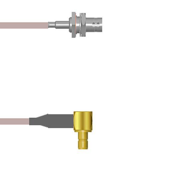 Q-0403I0005018i CBL ASSY BNC-SMB JACK RG316 18"
