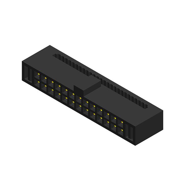 3230-26-0102-00 CONN SOCKET 26POS IDC GOLD