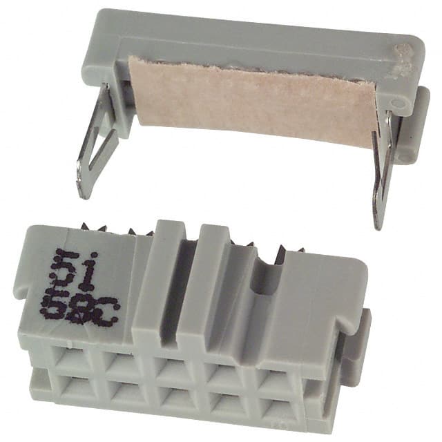 3473-6600 CONN RCPT 10P IDC 26-28AWG GOLD
