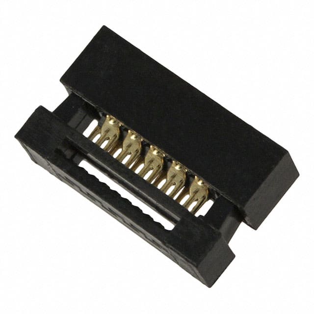 20021444-00010T1LF CONN RCPT 10POS IDC 30AWG GOLD