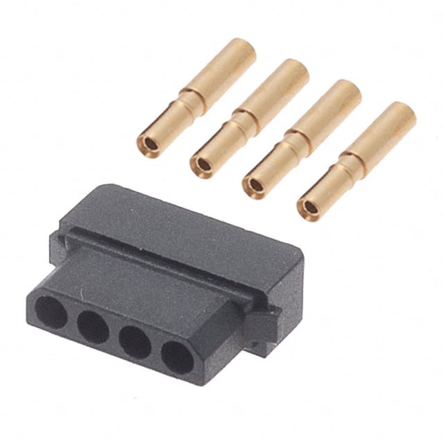 M80-8980405 CONN RCPT 4P CRIMP 24-28AWG GOLD