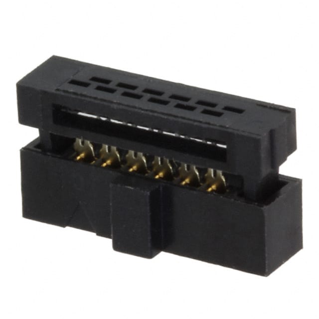 FFSD-06-01-N CONN RCPT 12POS IDC 30AWG GOLD