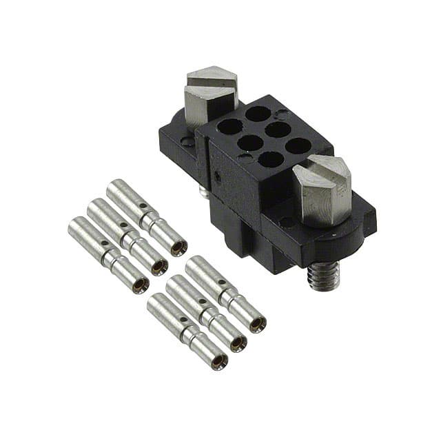 M80-4600642 CONN RCPT 6POS CRIMP 22AWG GOLD