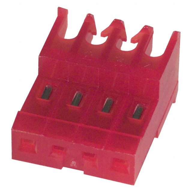 3-640620-4 CONN RCPT 4POS IDC 22AWG TIN