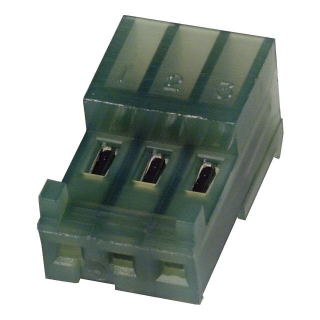 643816-3 CONN RCPT 3P IDC 28AWG TIN-LEAD
