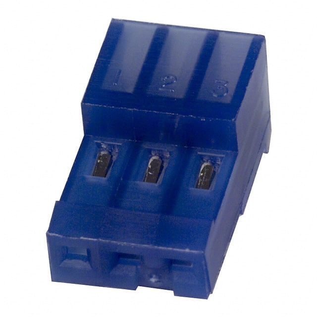 640442-3 CONN RCPT 3P IDC 26AWG TIN-LEAD