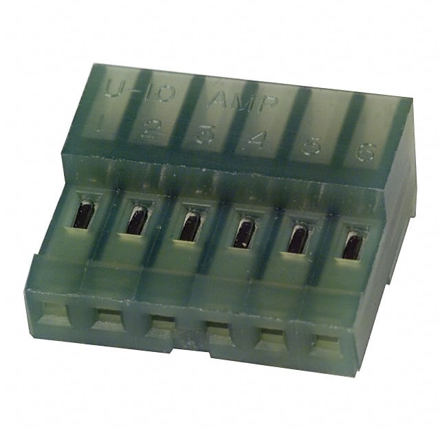640443-6 CONN RCPT 6P IDC 28AWG TIN-LEAD