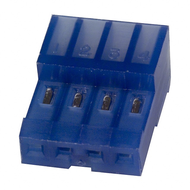 3-640442-4 CONN RCPT 4POS IDC 26AWG TIN