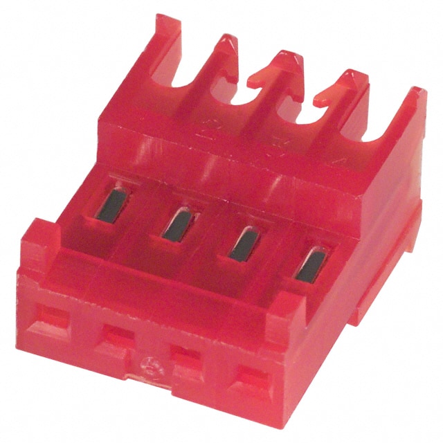 3-644540-4 CONN RCPT 4POS IDC 22AWG TIN