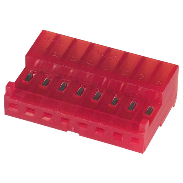 3-643813-8 CONN RCPT 8POS IDC 22AWG TIN