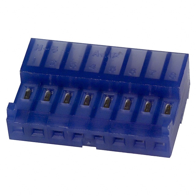 643815-8 CONN RCPT 8P IDC 26AWG TIN-LEAD