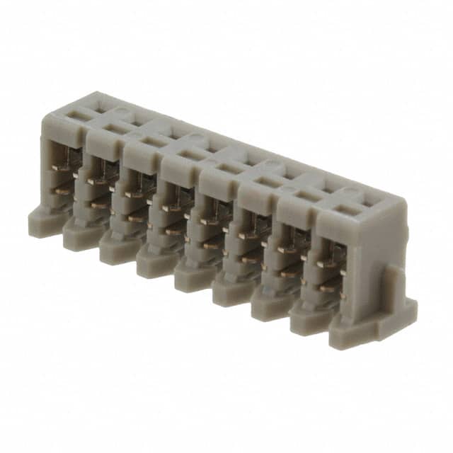 08KR-6H-P CONN SOCKET 8POS IDC 26AWG TIN