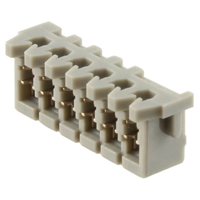 06KR-6H-P CONN SOCKET 6POS IDC 26AWG TIN