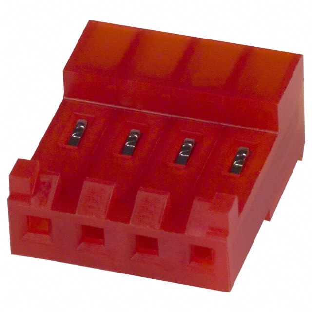 3-643819-4 CONN RCPT 4POS IDC 22AWG TIN