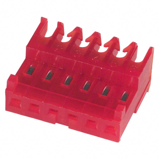 3-644540-6 CONN RCPT 6POS IDC 22AWG TIN