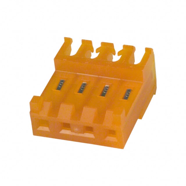 3-644465-4 CONN RCPT 4POS IDC 18AWG TIN
