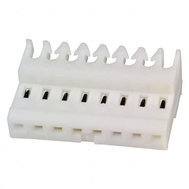 3-640621-8 CONN RCPT 8POS IDC 24AWG TIN
