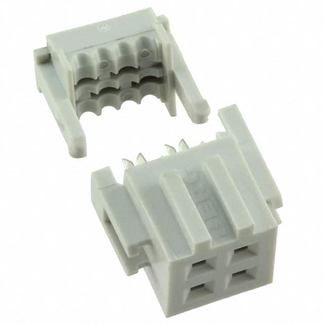 71600-104LF CONN RCPT 4POS IDC 28-30AWG GOLD