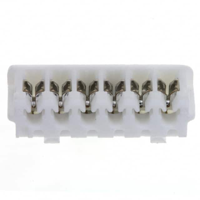 173977-6 CONN RCPT 6POS IDC 26-28AWG TIN