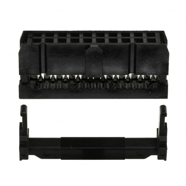SFH213-PPPC-D10-ID-BK CONN HEADER 20POS IDC 28AWG GOLD