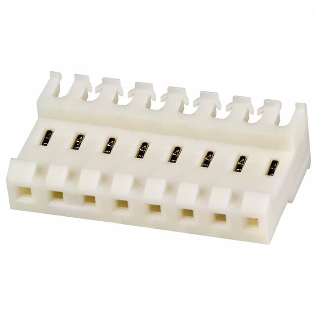3-640602-8 CONN RCPT 8POS IDC 24AWG TIN