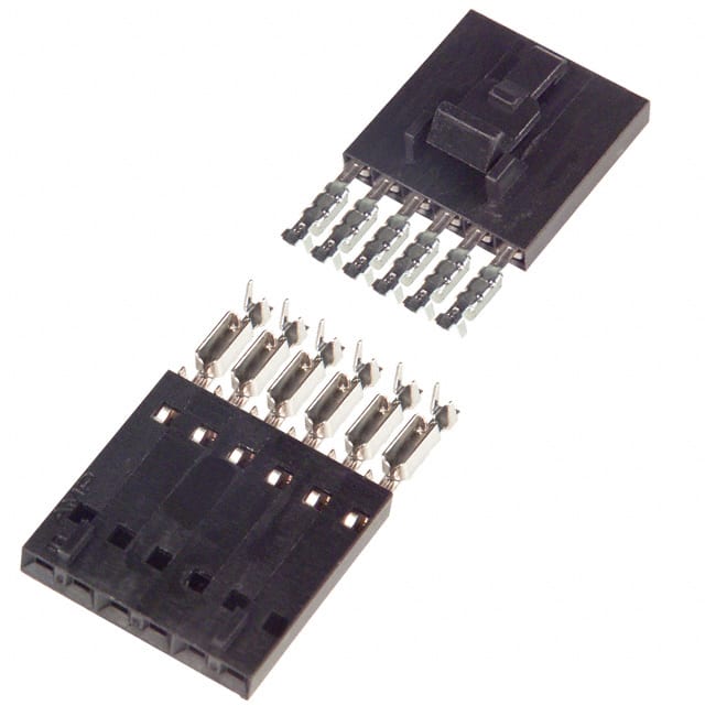 103958-5 CONN RCPT 6POS IDC 22-26AWG GOLD