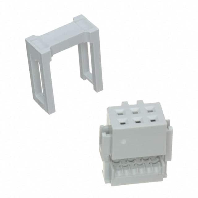 71600-206LF CONN RCPT 6POS IDC 28-30AWG GOLD
