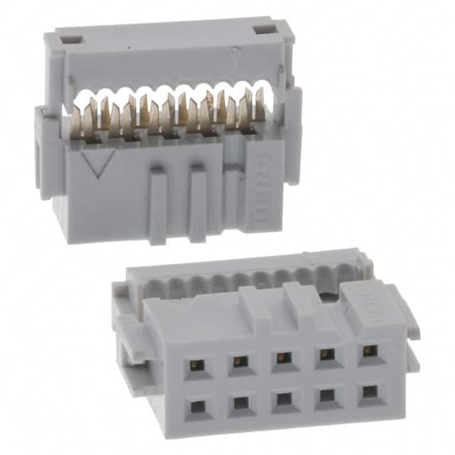 71600-110LF CONN RCPT 10P IDC 28-30AWG GOLD