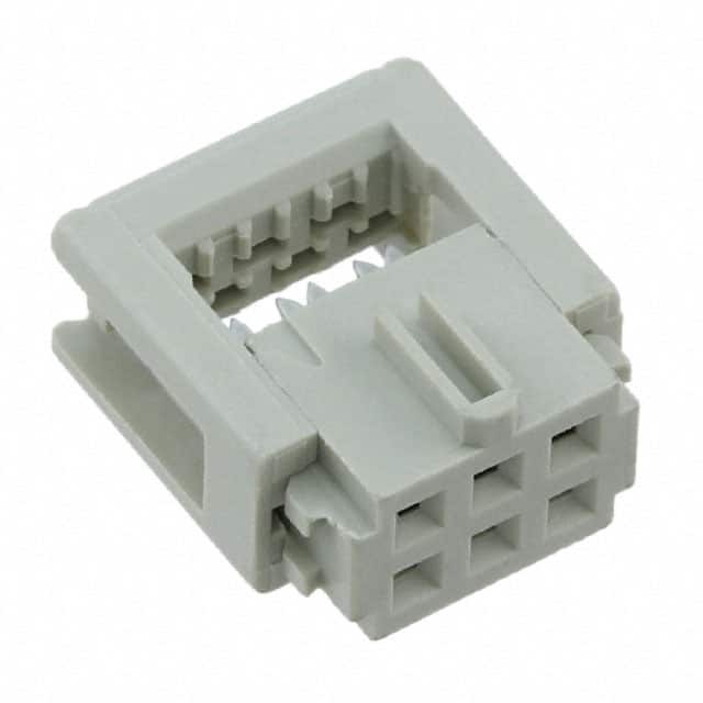 09185065803 CONN RCPT 6POS IDC 26-28AWG GOLD