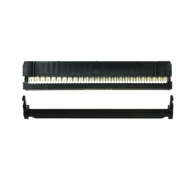 SFH213-PPPC-D25-ID-BK CONN HEADER 50POS IDC 28AWG GOLD