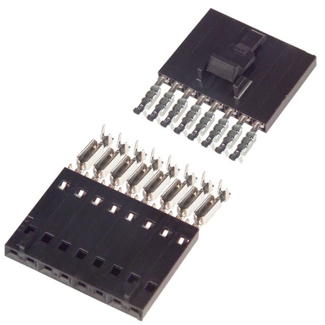 103956-7 CONN RCPT 8POS IDC 22-26AWG