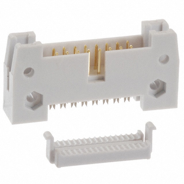 AWH 16G-0202-IDC CONN HEADER 16POS IDC GOLD