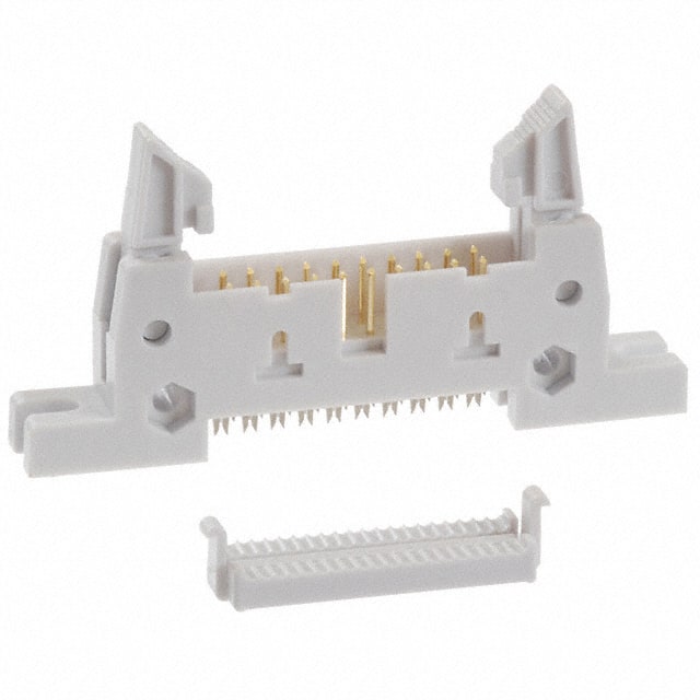 AWH 20G-E222-IDC CONN HEADER 20POS IDC GOLD