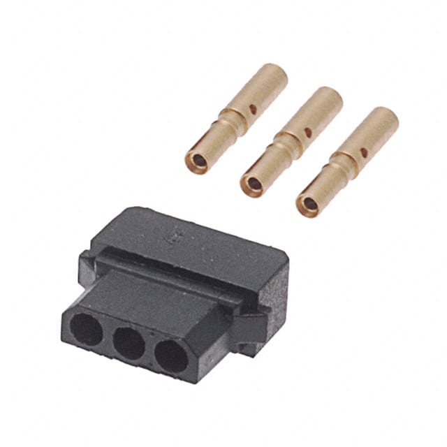 M80-8990305 CONN RCPT 3POS CRIMP 22AWG GOLD