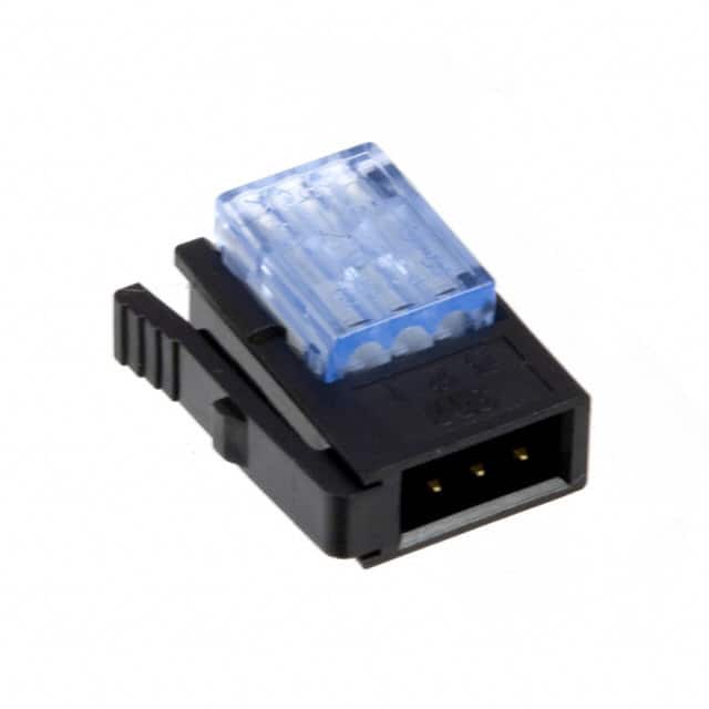 37103-2165-000 FL 100 CONN PLUG 3POS IDC 20-22AWG GOLD