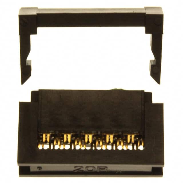 SFH413-PPPB-D10-ID-BK CONN HEADER 20POS IDC GOLD
