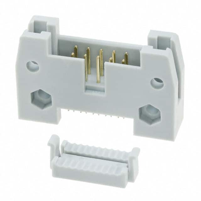 AWH 10G-0202-IDC CONN HEADER 10POS IDC GOLD